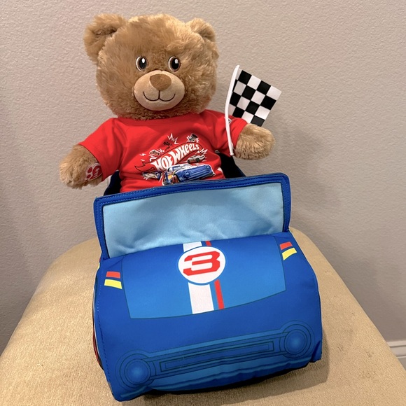 Build-A-Bear Other - Build-A-Bear Hot Wheels Bear with Car
